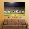 Packers-Bears End Zone Mural Green Bay Packers NFL