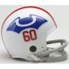 New England Patriots 1960 Riddell Mini Replica Throwback Helmet 2 Bar 