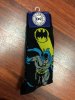 DC Mens Crew 2 Pack Batman Socks DCX0083MC2 Black