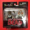  Walking Dead Carl grimes & burning zombie  Minimates 2 Pack