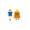 Adventure Time 2" Collectible Pack Pixel Jake & Finn by Jazwares