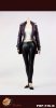 Pop Toys 1/6 Female Agents Leather Coat Suit Purple POP-F15D