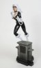 Retro Black Cat 14 Inch Statue by Bowen Designs