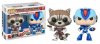 Pop! Games: Marvel vs. Capcom Rocket Vs Mega Man X 2 Pack Funko