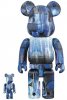 Rostarr Bearbrick 400% & 100% 2 Pack Medicom