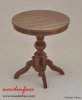 Wooden Face 1/6 Small Round Table (Biedermeier Style)