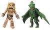 Marvel Minimates Series 51 Shanna the She-Devil and Sauron 2 Pack