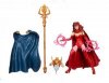 Avengers Marvel Legends Infinite Figures Wave 1 Scarlet Witch Hasbro