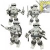 SDCC 2015 Minimates Teenage Mutant Ninja Turtle Mirage B&W Set of 4