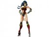 Dc Universe Play Arts Kai Wonder Woman Variant by Square Enix Used