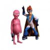 Futurama Series 4 Nudar and Captain Yesterday Figure 6" by Toynami