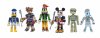 Kingdom Hearts Minimates Series 1 Two Pack Set of 3 Diamond Select