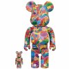 Dylans Candy Bar Bearbrick 400% & 100% 2 Pack Set Medicom