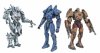 Pacific Rim 2 Select Series 3 Set of 3 Figures Diamond Select