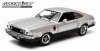 1:18 1976 Ford Mustang II Stallion Silver & Black Greenlight