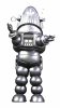 Forbidden Planet Robby The Robot Silver Die-Cast PX Figure X Plus 