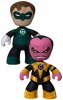 Sdcc  Exclusive DC Universe Mez-Itz Green Lantern & Sinestro Comic Version 2-Pack