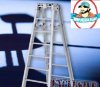 Silver Ladders for 6 inch action figures 