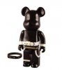 Skull Bearbrick with Leather Bracelet 400% by Medicom