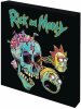 Rick and Morty Skull High Gloss Wall Art