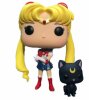 Pop! Animation Sailor Moon #89 Sailor Moon with Luna Figure Funko