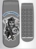 Sons of Anarchy Adult Slipper Socks Grey SAX0023MR