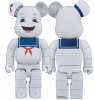 Ghostbusters Stay Puft 400% Bearbrick Figure by Medicom