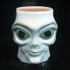 Alien Head Character Molded Mug