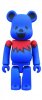 Grateful Dead Dancing Bear 400% Bearbrick Blue Action Figure Medicom