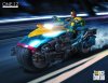 Judge Dredd With Bike Lawmaster by the One:12 PX Exclusive Mezco