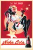 Fallout Nuka Cola Pin-Up Tin Sign Replica