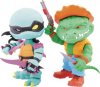 SDCC 2016 The Loyal Subjects X TMNT Slash & Leatherhead Mini Figure