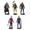 DC MV Batman 3 Jokers Wave 1 Set of 5 Action Figures by McFarlane