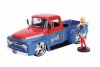 Dc Bombshells 56 Ford F100 with Super Woman 1/24 Vehicle Jada Toys