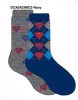 Dc Mens Crew 2 Pack SuperHeroes Superman Socks DCX0423MC2 Navy