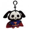 DC Heroes Skelanimals Superman Dax Clip-On Plush by Toynami