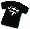 Superman Dark Symbol T Shirt  Large