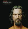 Rainman 1/6 scale head sculpt The dude the Big Lebowski Custom