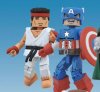 Marvel Vs Capcom Minimates Series 3 Captain America Vs. Ryu 2 Pack