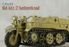 Toy Model 1/6 Metal Vehicle Sd.Kfz. 2 Kettenkrad Tan