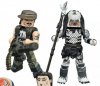 Predators Series 2 Blain vs. Shaman Predator  2 Pack Minimates Diamond