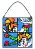 Disney Britto Tinker Bell Glass Suncatcher