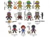 The Loyal Subjects Teenage Mutant Ninja Turtles Figures Case of 16