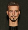 1/6 Scale Tony Stark Mark 7 HeadSculpt for 12 inch Figures