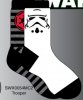 Star Wars Mens Crew 2 Pack Trooper Socks 