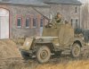 1/35 1/4 Ton Armored 4x4 Truck w/ .50-cal Machine Gun Smart Kit Dragon