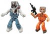 Walking Dead Minimates Series 3 Hershel & Farmer Zombie 2 Pack