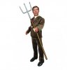 Anchorman 8" Battle Ready Brick Tamland Retro Style Action Figure