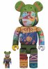 Poupelle of Chimney Town Poupelle Bearbrick 400% & 100% 2 Pack Medicom