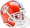 NCAA Clemson Tigers Mini Authentic Schutt 